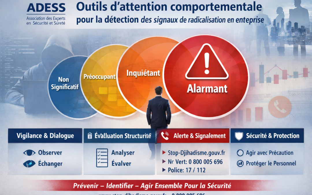 Les outils d’attention comportementales pour la détection de la radicalisation en entreprises