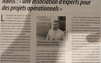 Asso « des d’experts pour des projets opérationnels »