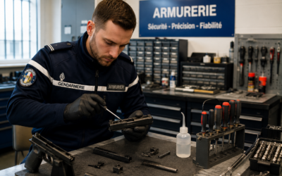 Armurier-pyrotechnicien de la Gendarmerie nationale : spécialiste de l’armement et du soutien opérationnel