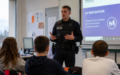 Policier adjoint chargé des actions d’information et de prévention en matière de sécurité