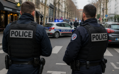 Policier en Police-secours