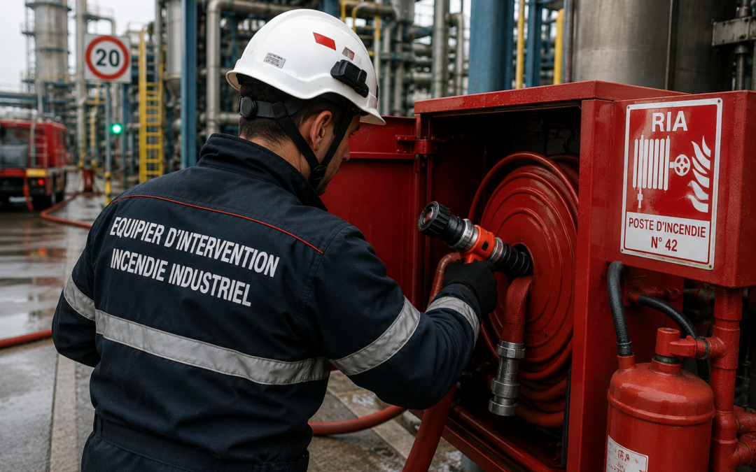Équipier d’intervention incendie industriel (E3I)
