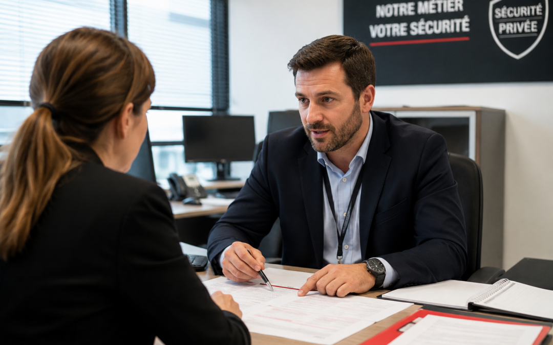 Responsable clientèle en sécurité privée