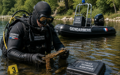 Enquêteur subaquatique de la Gendarmerie nationale