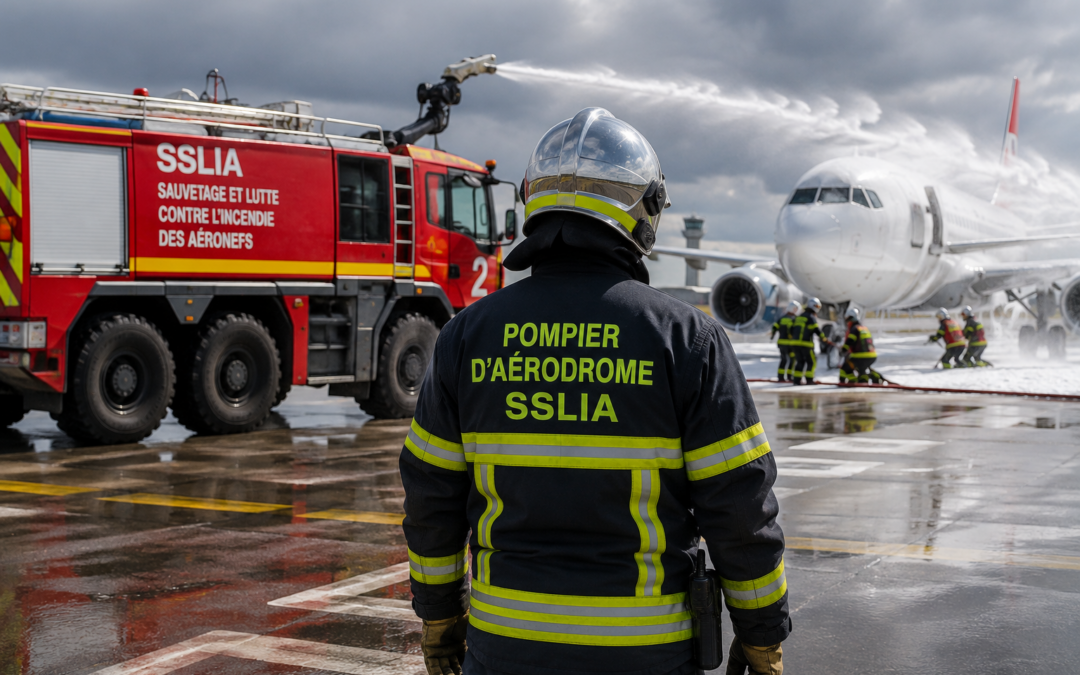 Agent pompier d’aérodrome – SSLIA
