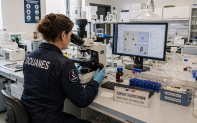 Expert scientifique au sein des laboratoires de la Douane