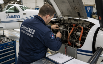 Contrôleur de maintenance aéronautique des douanes