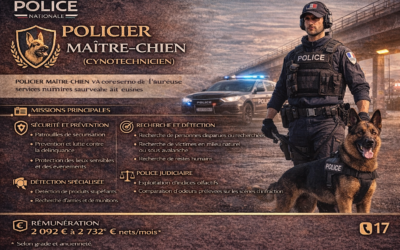 Policier maître-chien