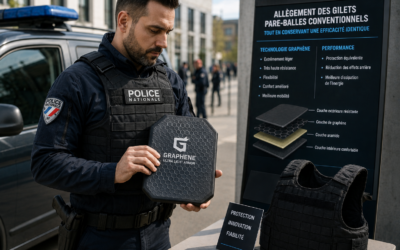 Allègement des gilets pare-balles conventionnels tout en conservant une efficacité identique