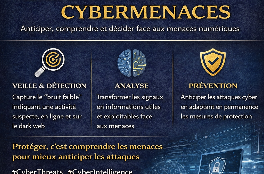 Le renseignement sur les cybermenaces : anticiper, comprendre et décider dans un environnement numérique hostile