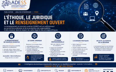 L’éthique, le cadre juridique et le renseignement en sources ouvertes : un équilibre indispensable