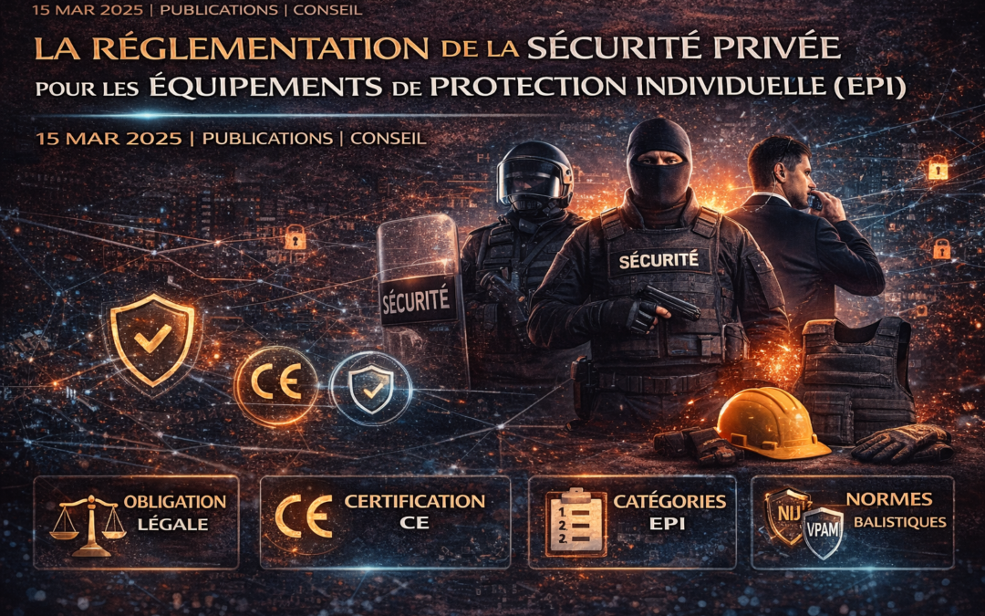 La réglementation de la sécurité privée pour les Équipements de Protection Individuelle (EPI)