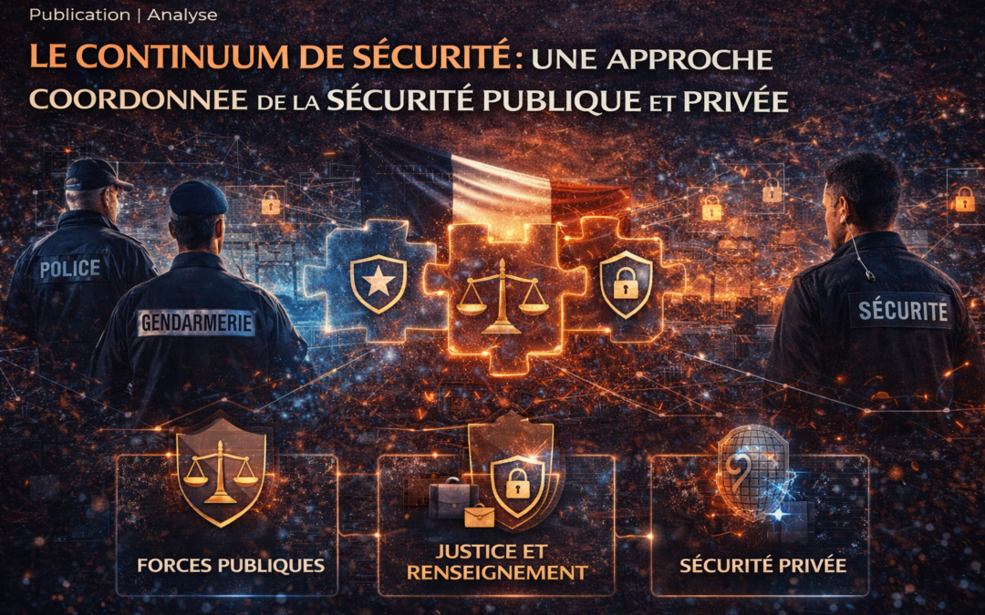 Le continuum de sécurité : une approche coordonnée de la sécurité publique et privée 
