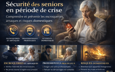 Sécurité des seniors en période de crise: Comprendre et prévenir les escroqueries, arnaques et risques domestiques