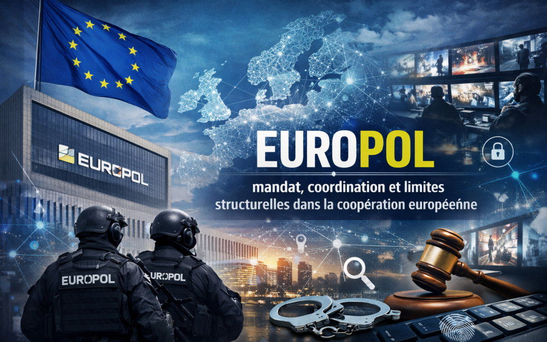 Europol : mandat, coordination et limites structurelles dans la coopération européenne