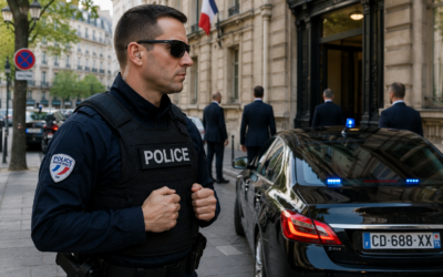 Policier chargé de protection rapprochée