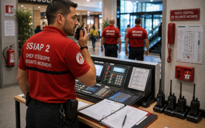 Chef d&rsquo;équipe des services de sécurité incendie (SSIAP2)