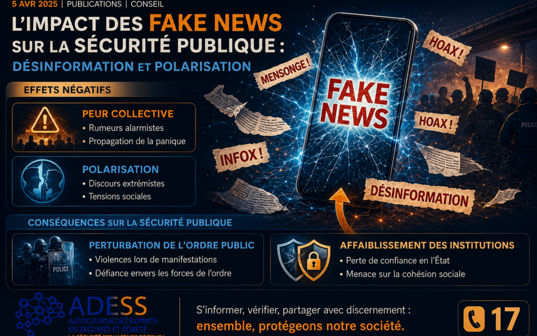 L’impact des fake news sur la sécurité publique : désinformation et polarisation