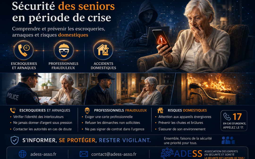 Sécurité des seniors en période de crise: Comprendre et prévenir les escroqueries, arnaques et risques domestiques