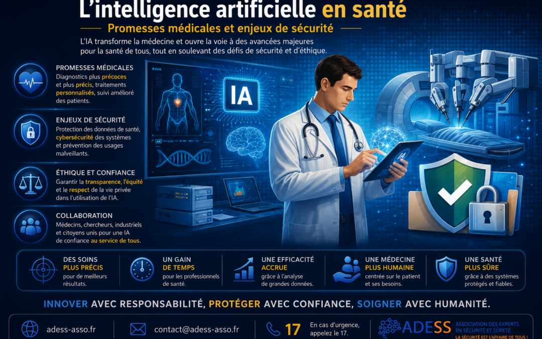 L’intelligence artificielle en santé : promesses médicales et enjeux de sécurité