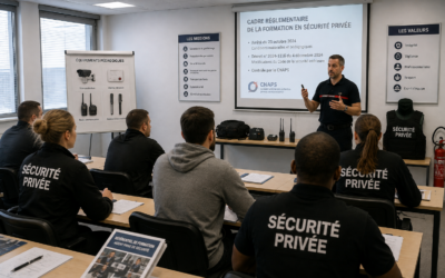 Les conditions réglementaires des prestataires de formation aux métiers de la sécurité privée