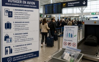 Voyager en avion : règles essentielles et bonnes pratiques pour les passagers