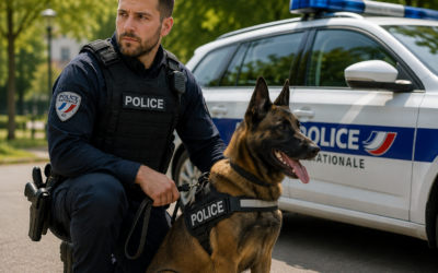 Policier maître-chien