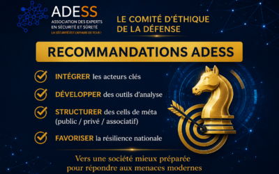 Le Comité d’éthique de la défense : vers une gouvernance élargie de la sécurité globale
