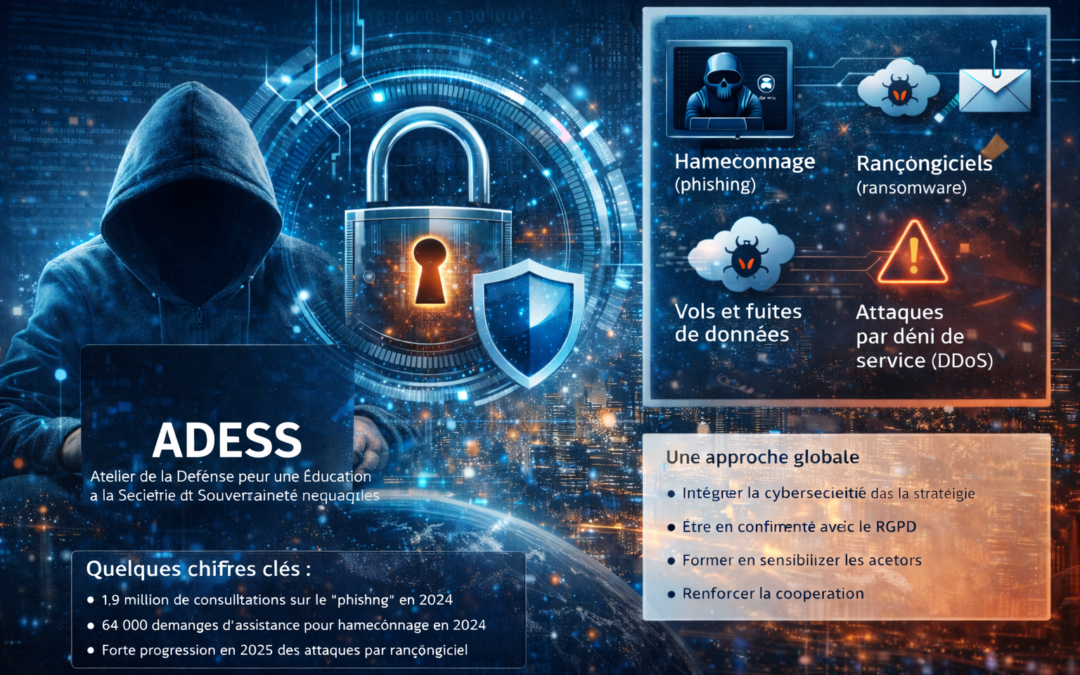 Panorama stratégique de la cybersécurité : risques, cybercriminalité et protection des données