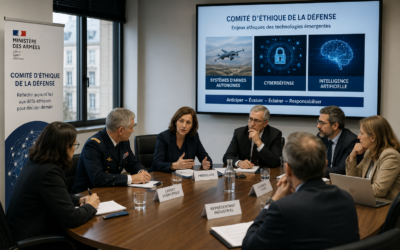 Le Comité d’éthique de la défense : vers une gouvernance élargie de la sécurité globale