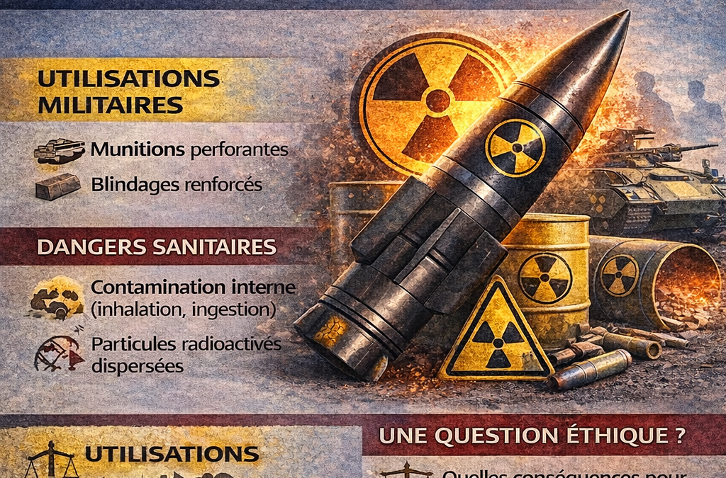 Uranium appauvri et contamination collatérale sur un terrain de conflit armé