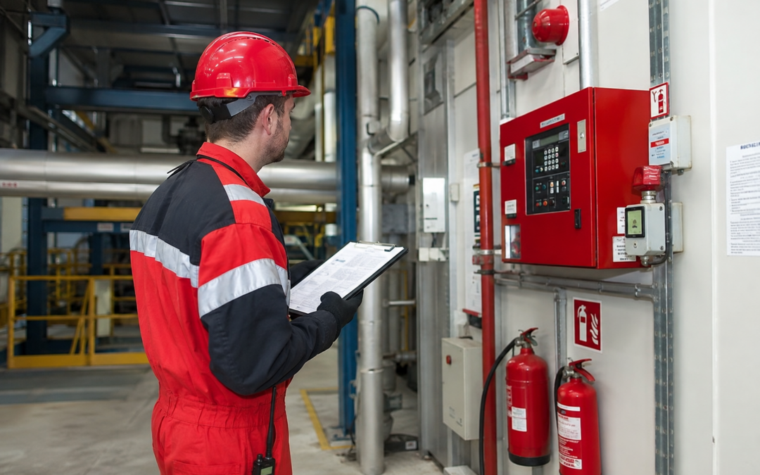 Chef d’équipe de prévention incendie industriel