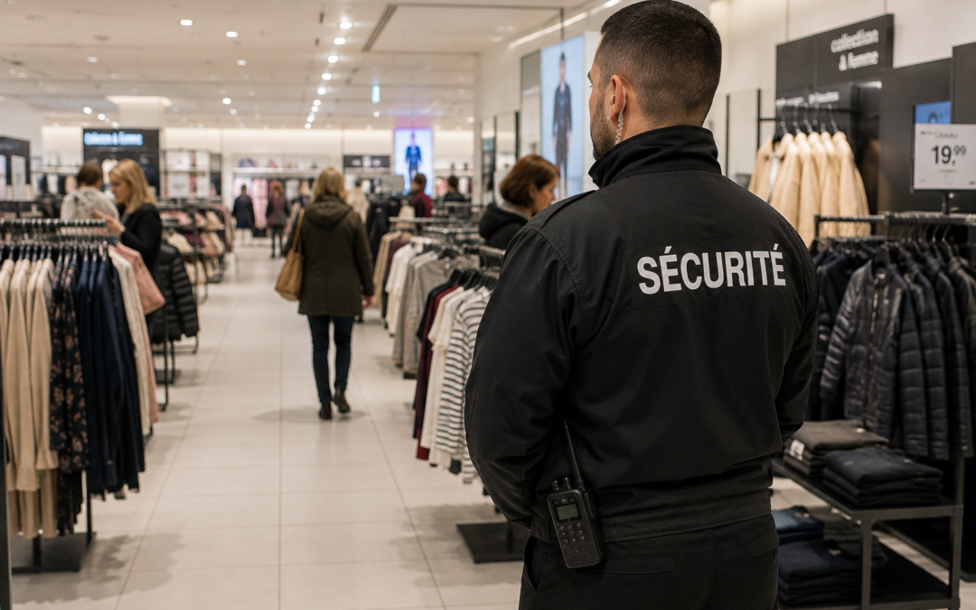 Agent de sécurité magasin prévention vols