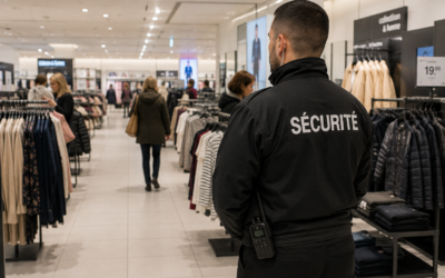 Agent de sécurité magasin prévention vols