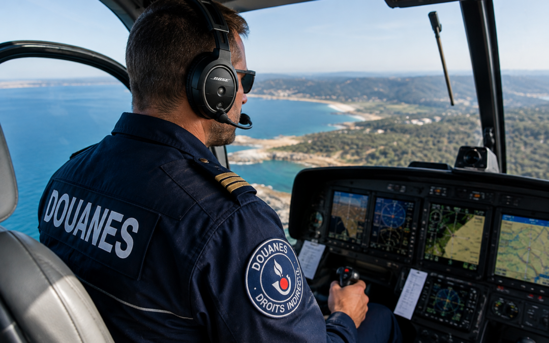 Pilote d’avion ou d’hélicoptère des douanes